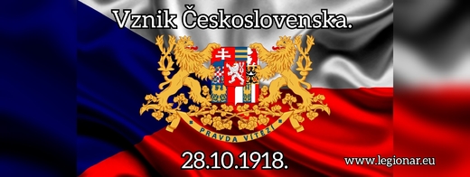 Vznik Československa znak